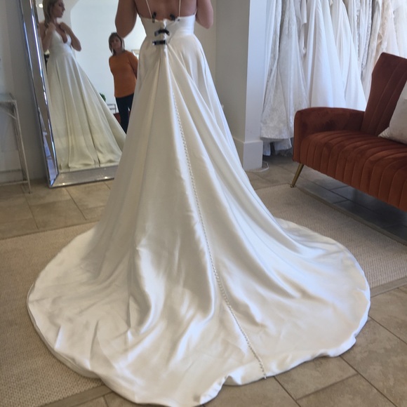 NEVER WORN, UNALTERED Jenny Yoo Wedding Gown - Picture 6 of 7